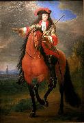 Adam Frans van der Meulen Louis XIV before Strasbourg France oil painting artist